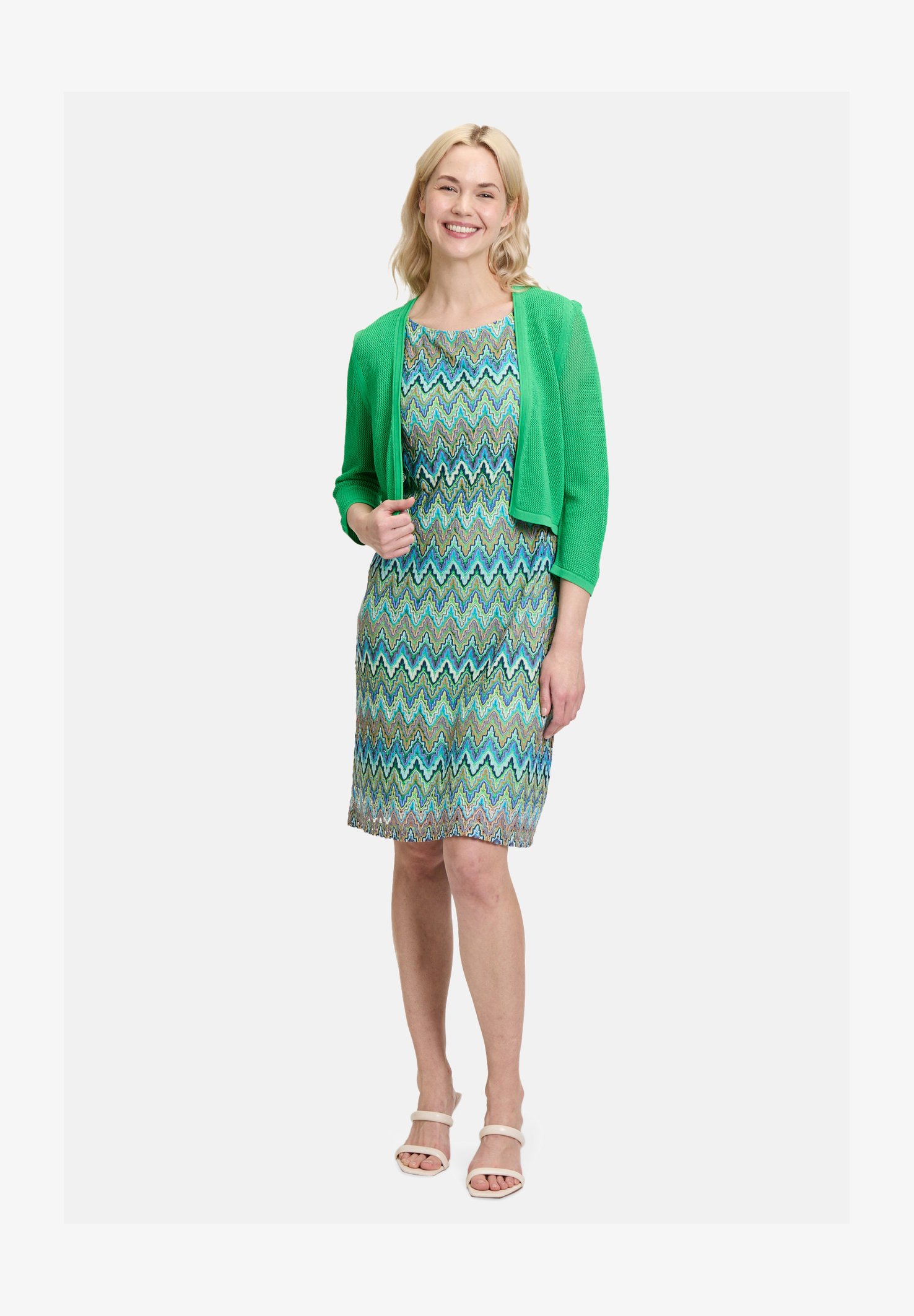 Cardigan Bolero Donna Maniche Lunghe - Fashion's Island, Tessuto Morbido, Tinta Unita, Tantissimi Colori