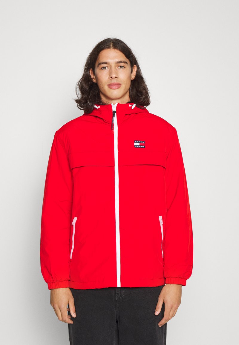Tommy Jeans PADDED SOLID CHICAGO Veste misaison deep crimson/rouge