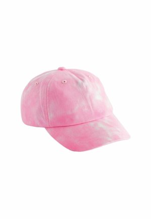 Cap - pale pink tie dye