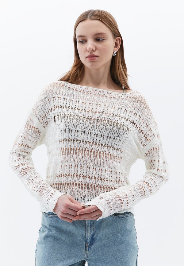 Strickpullover - ice milk