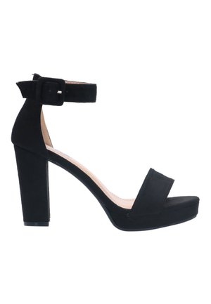 MACEIÓ - Sandalias con plataforma - black