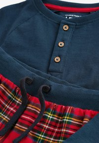 Next FAMILY CHRISTMAS SET - REGULAR FIT - Yöasusetti - navy red
