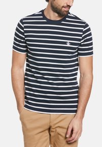 Original Penguin BRETON - T-shirt basic - dark sapphire