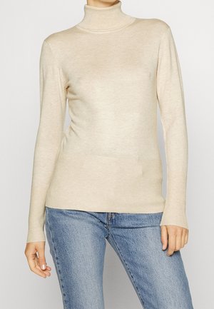 Pullover - mottled beige