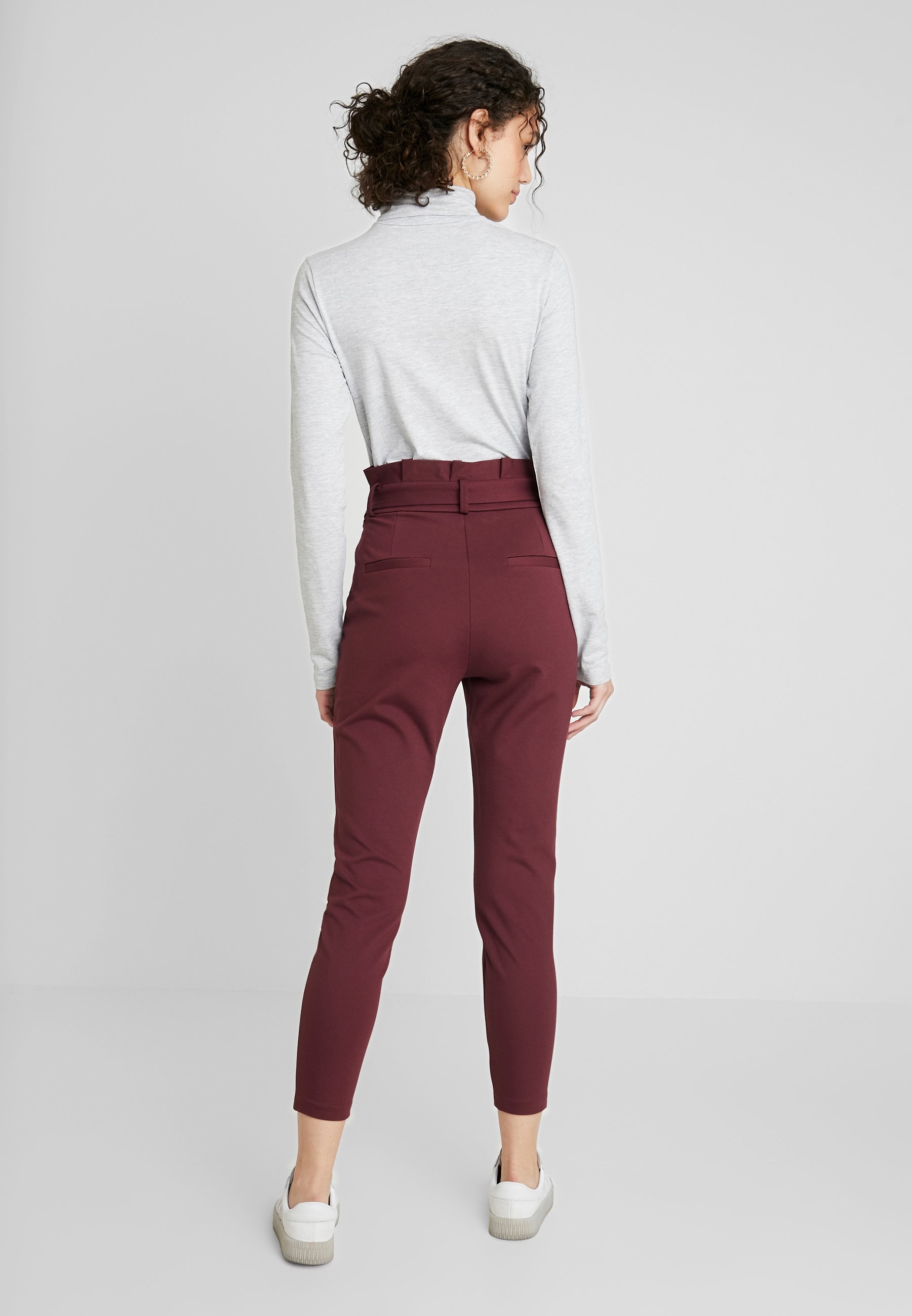 Vero Moda VMEVA PAPERBAG - Trousers 