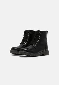 TOM TAILOR Botines con cordones - black