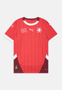 Puma - SWITZERLAND SFV HOME REPLICA JR UNISEX - Nogometni dres - red/team regal red Miniaturna slika 1