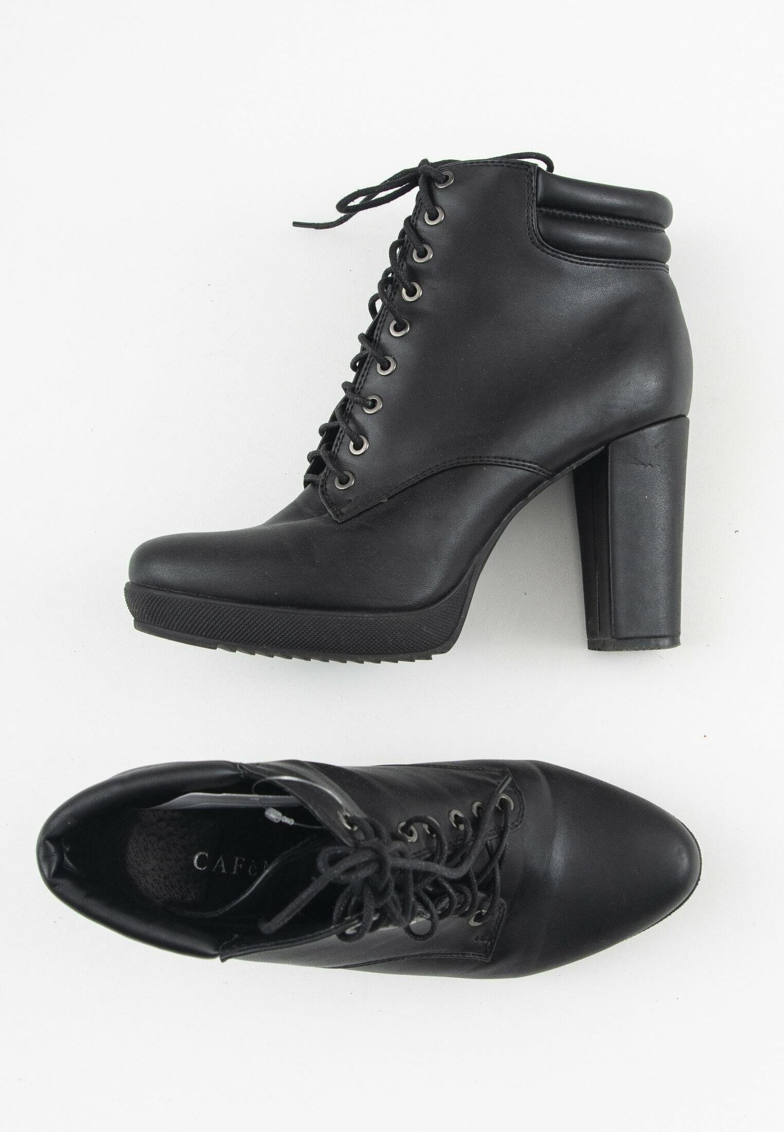 CAFèNOIR Botines de tacón - black/negro - Zalando.es