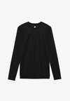 ESSENTIAL LONG SLEEVE TOP - Maglietta a manica lunga - black