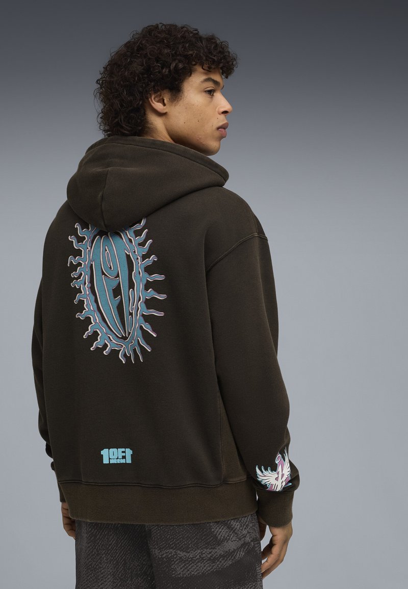 Puma MELO X HIVE HOODIE - Mikina s kapucí - black