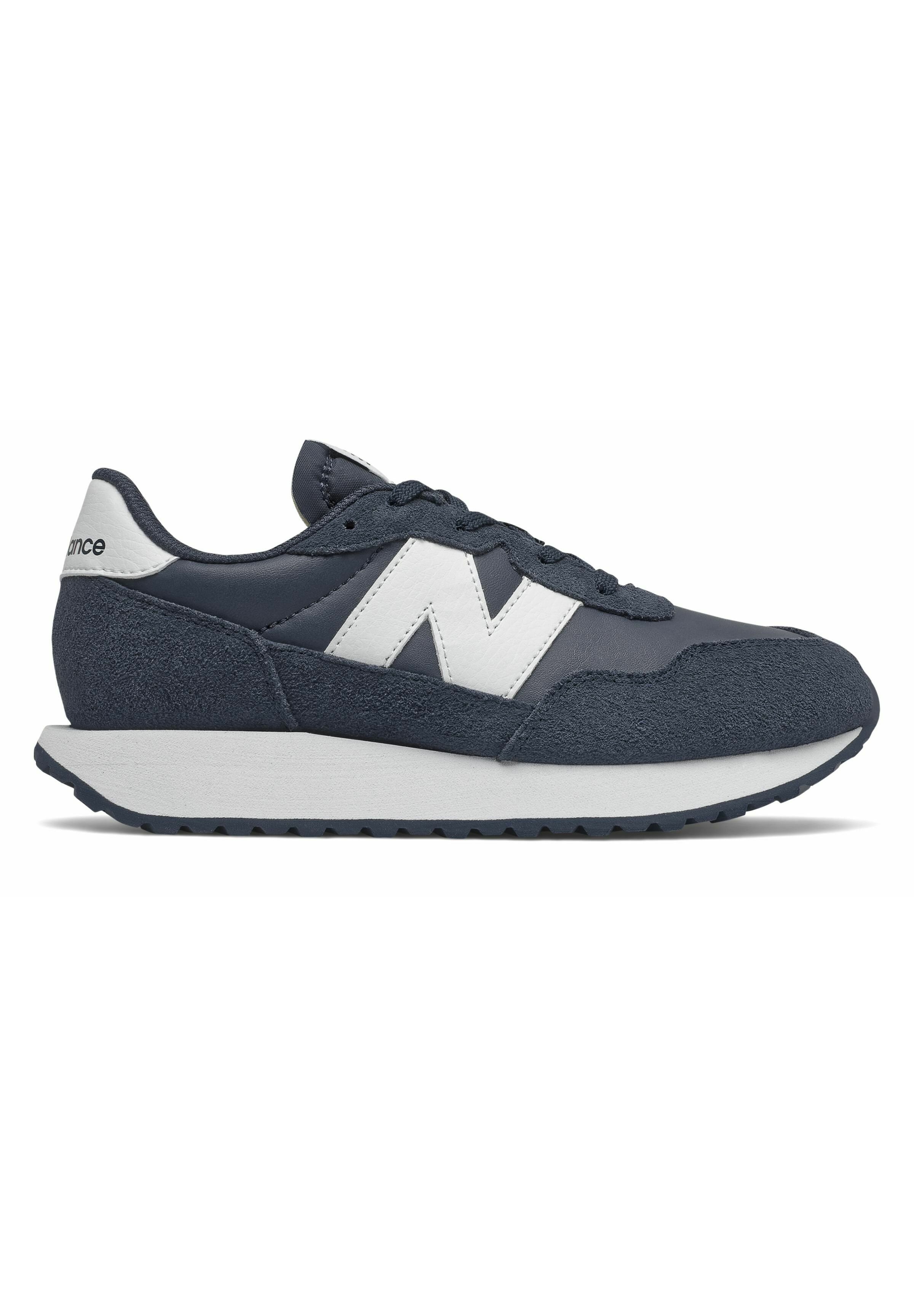 white and navy new balance