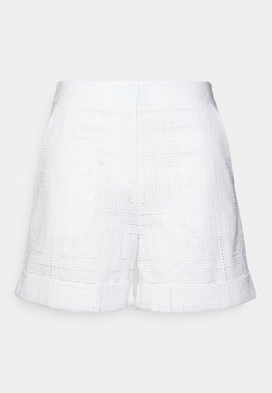 BRODERIE ANGLAISE - Shorts - white