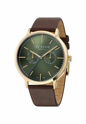 Kronografski ručni sat - brown and green