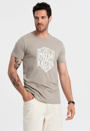 T-shirt imprimé - ash