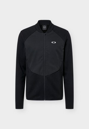 Oakley, EDGE FORCE HYBRID MID LAYER - Тренировъчно яке - pitch black