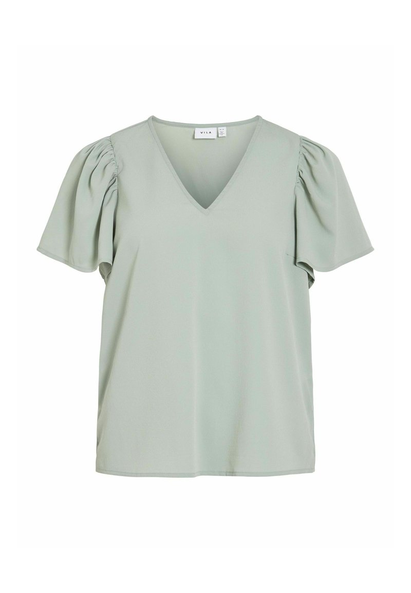Vila Blouse groen gemêleerd