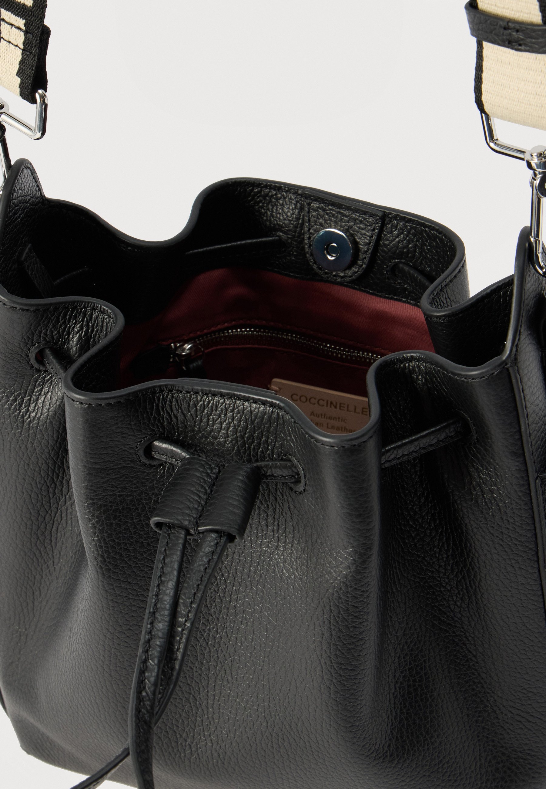 【リクエスト 】COCCINELLE ハンド ショルダーバッグ y2k f834 Coccinelle GRETEL RIBBON - Cross body bag - noir/black - Zalando.co.uk