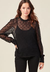 BONOBO Jeans MIT LANGEN ÄRMELN - Bluse - noir