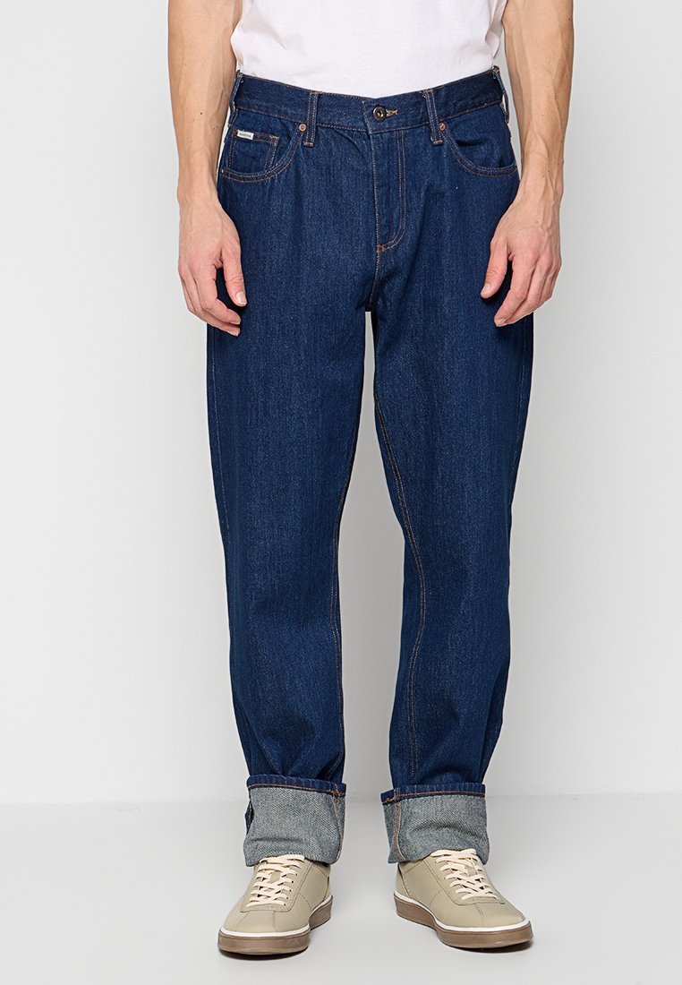 lindbergh Wijde jeans blauw