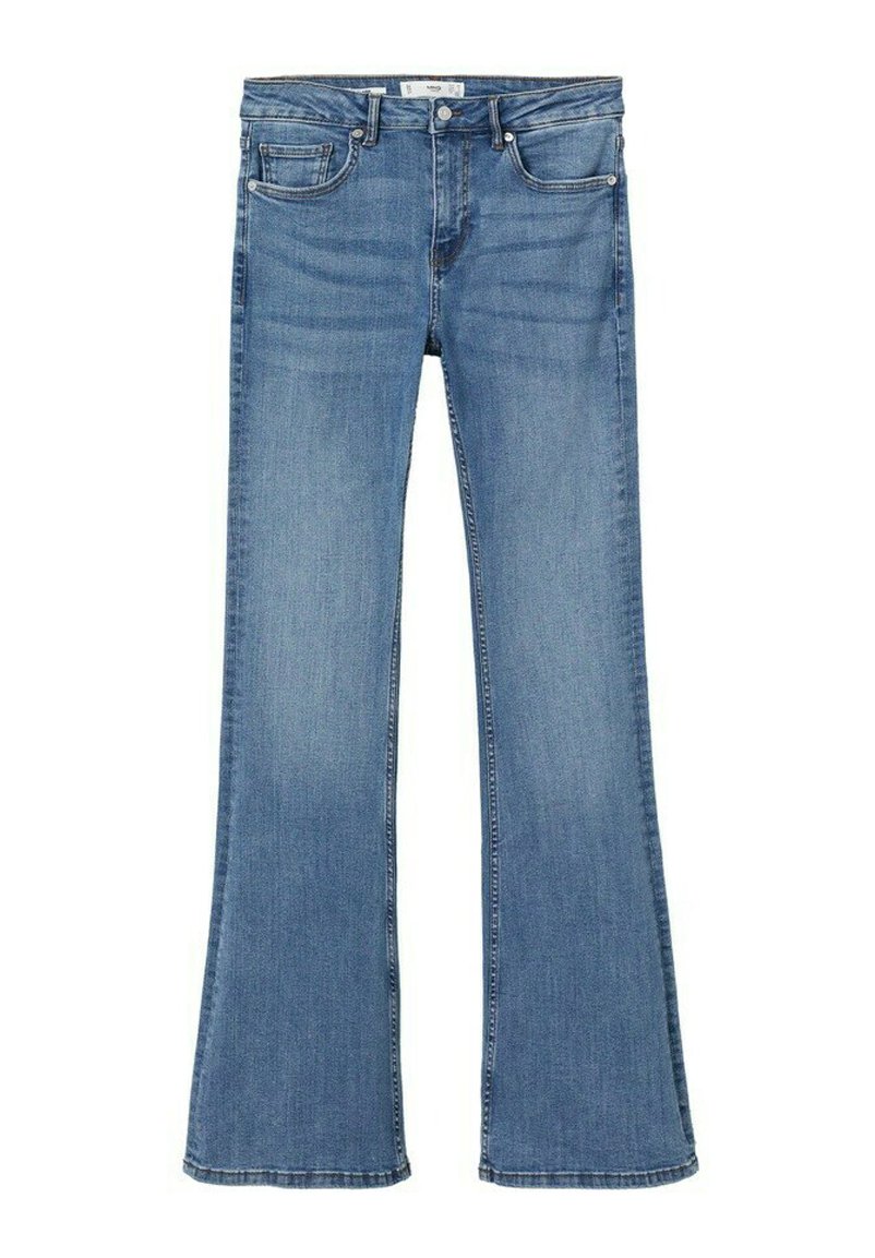Mango FLARE - Vaqueros a campana - mittelblau/azul - Zalando.es