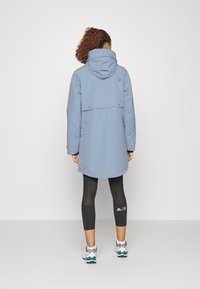 Didriksons HELLE - Parka - glacial blue/bleu - ZALANDO.FR