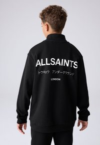 smALLSAINTS UNDERGROUND  HALF ZIPPED  - Sudadera - black