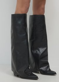 Calliope TEXANI A TUBO - Stivali alti - ultrablack