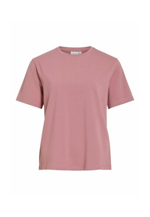 VILA, VINORA S/S T-SHIRT - NOOS - Osnovna majica kratkih rukava - nostalgia rose