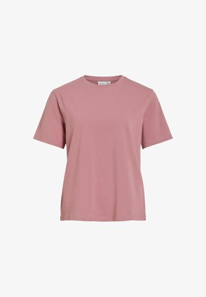 VILA, VINORA S/S T-SHIRT - NOOS - Osnovna majica kratkih rukava - nostalgia rose
