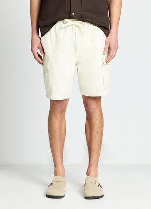 Calliope, PANTALONE CORTO TINTA UNITA - Short - tortora chiaro