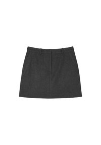 Marc O'Polo AUS ITALIENISCHEM MIX - A-Linien-Rock - deep grey melange