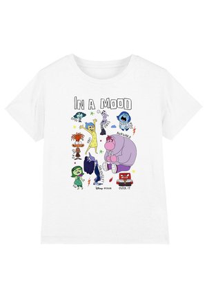 Disney INSIDE OUT 2 IN A MOOD - T-Shirt print - white