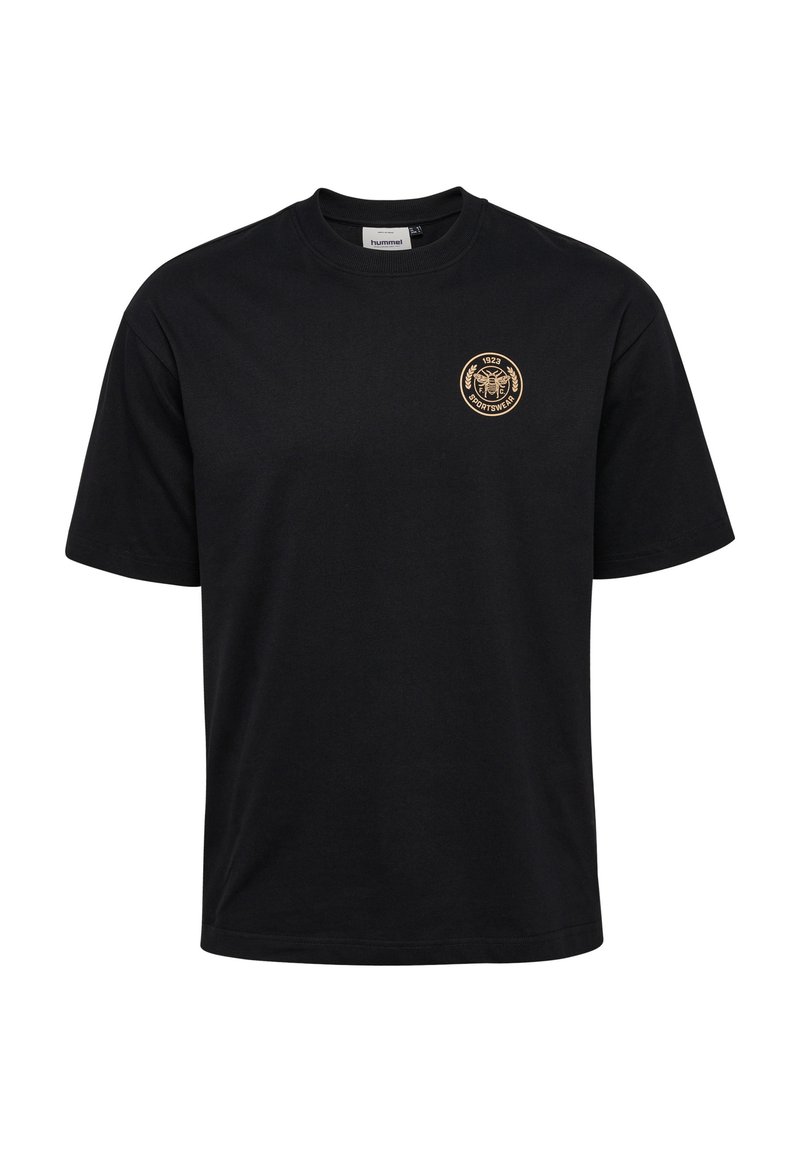 Hummel T-shirt print zwart