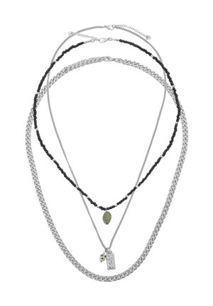 3-PACK - Náhrdelník - black