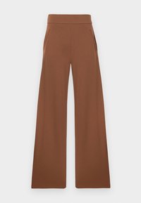 JDYLOUISVILLE CATIA WIDE PANT - Kalhoty - cacao nibs