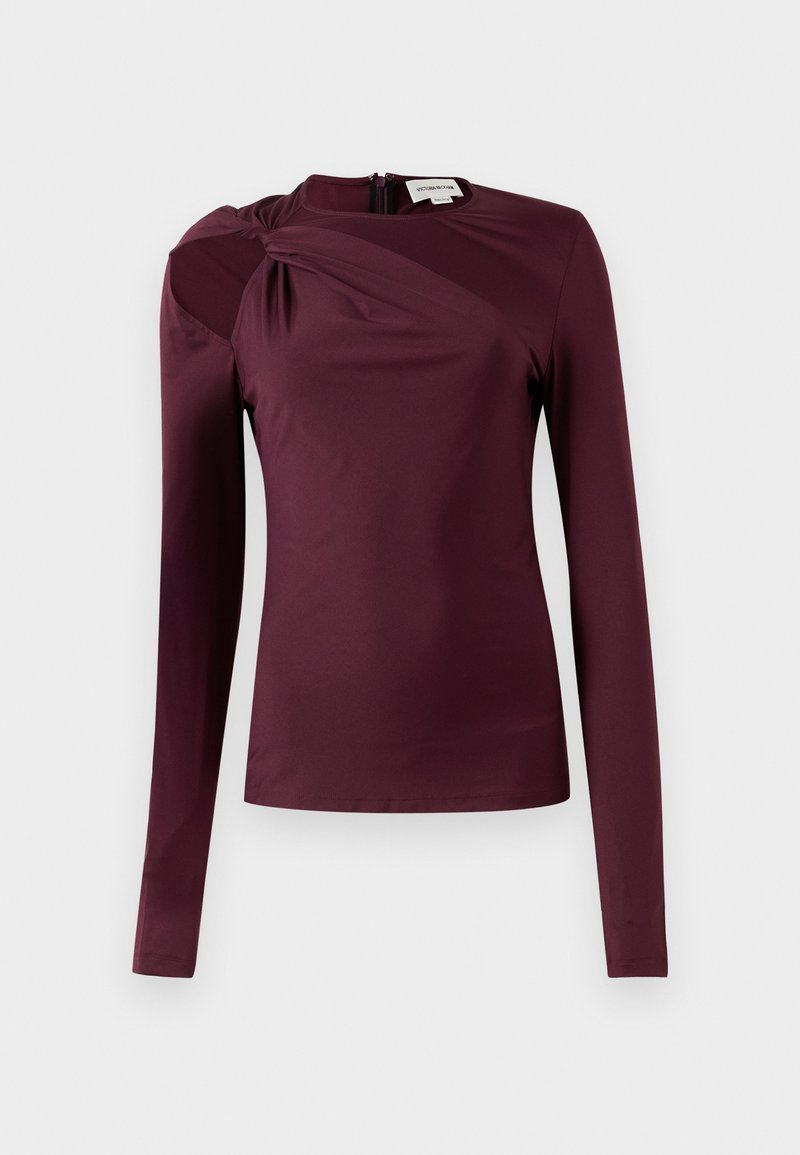 Victoria Beckham Longsleeve bordeauxrood