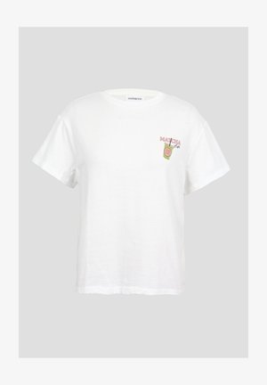 Even&Odd, Μπλουζάκι με στάμπα - washed off-white