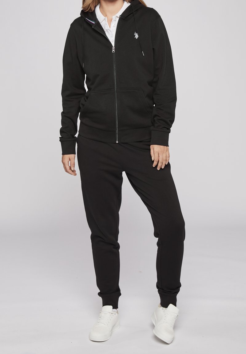 U.S. Polo Assn. Felpa con zip - black