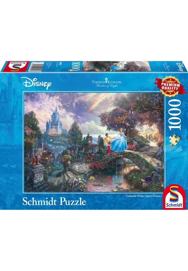 Disney Cinderella 1000 stukjes - Puzzle