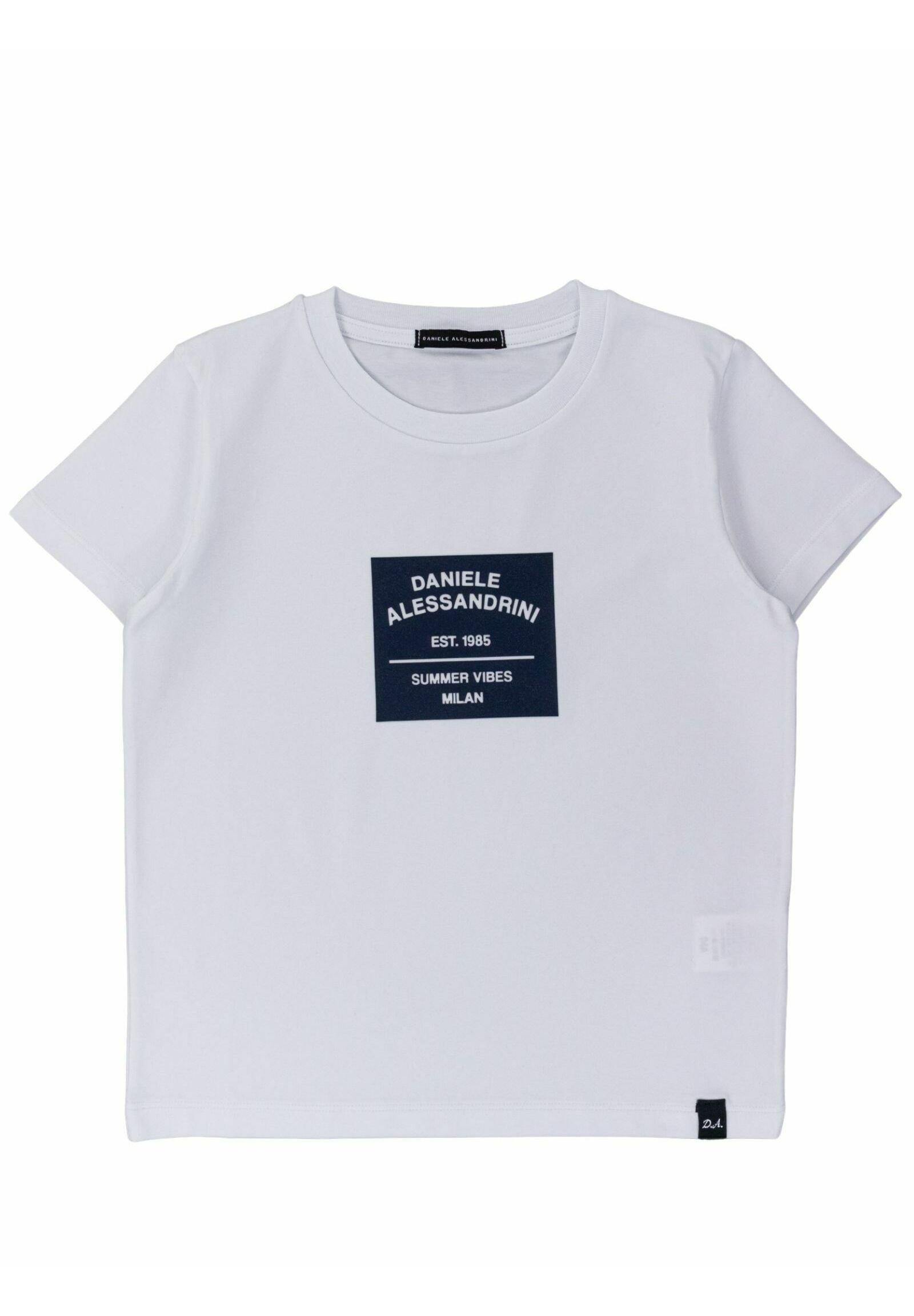 T-SHIRT MAN DANIELE ALESSANDRINI M9084 BIANCO. Fashion women - Fashion men