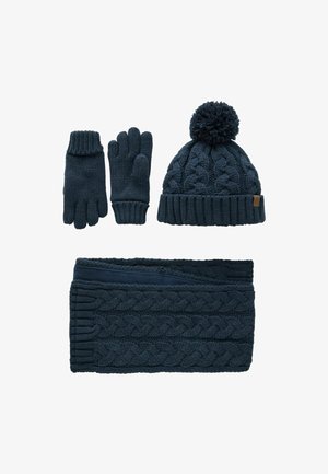 Next, SET REGULAR FIT - Sjal / Tørklæder - navy blue cable knit