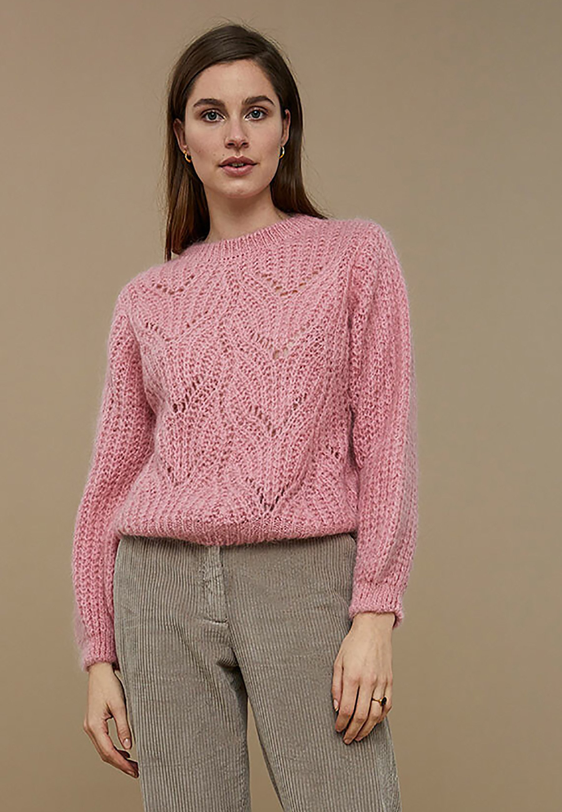 by-bar JULIE - Trui - pink/donkerroze - Zalando.nl