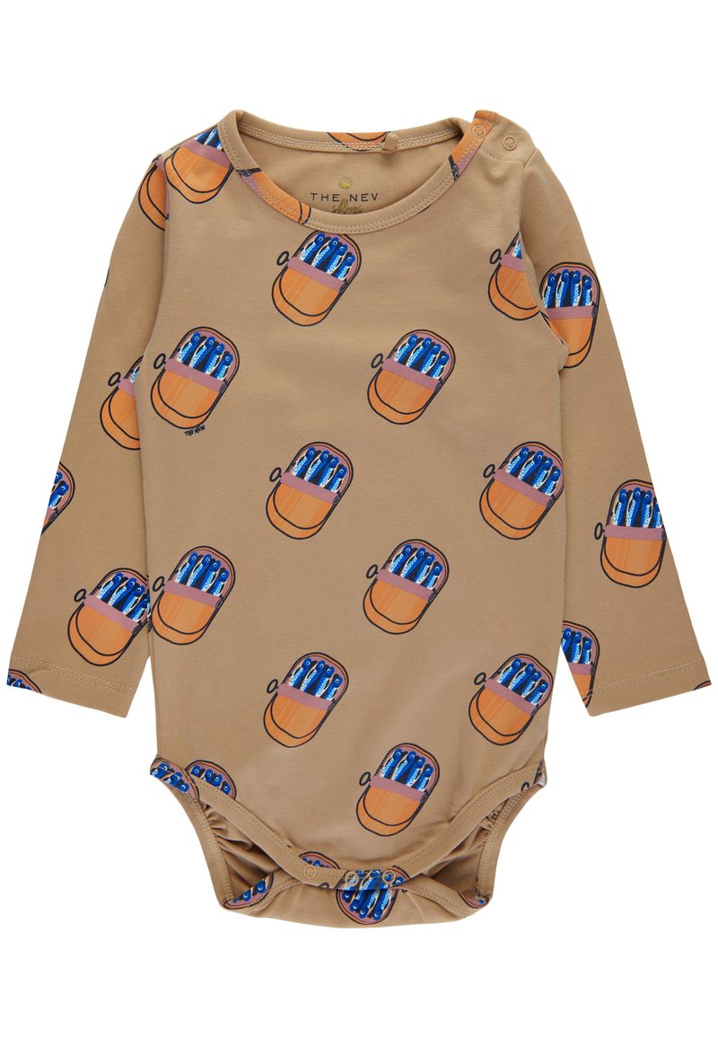 The New Siblings TNSGAN L_S - Body - sesame can aop/hellbraun - Zalando.at