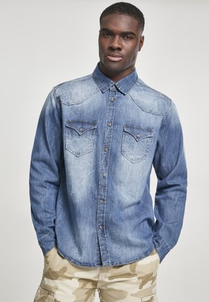 HERREN RILEY DENIMSHIRT - Ing - blue