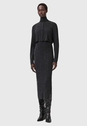 SABINE - Strickkleid - charcoal grey