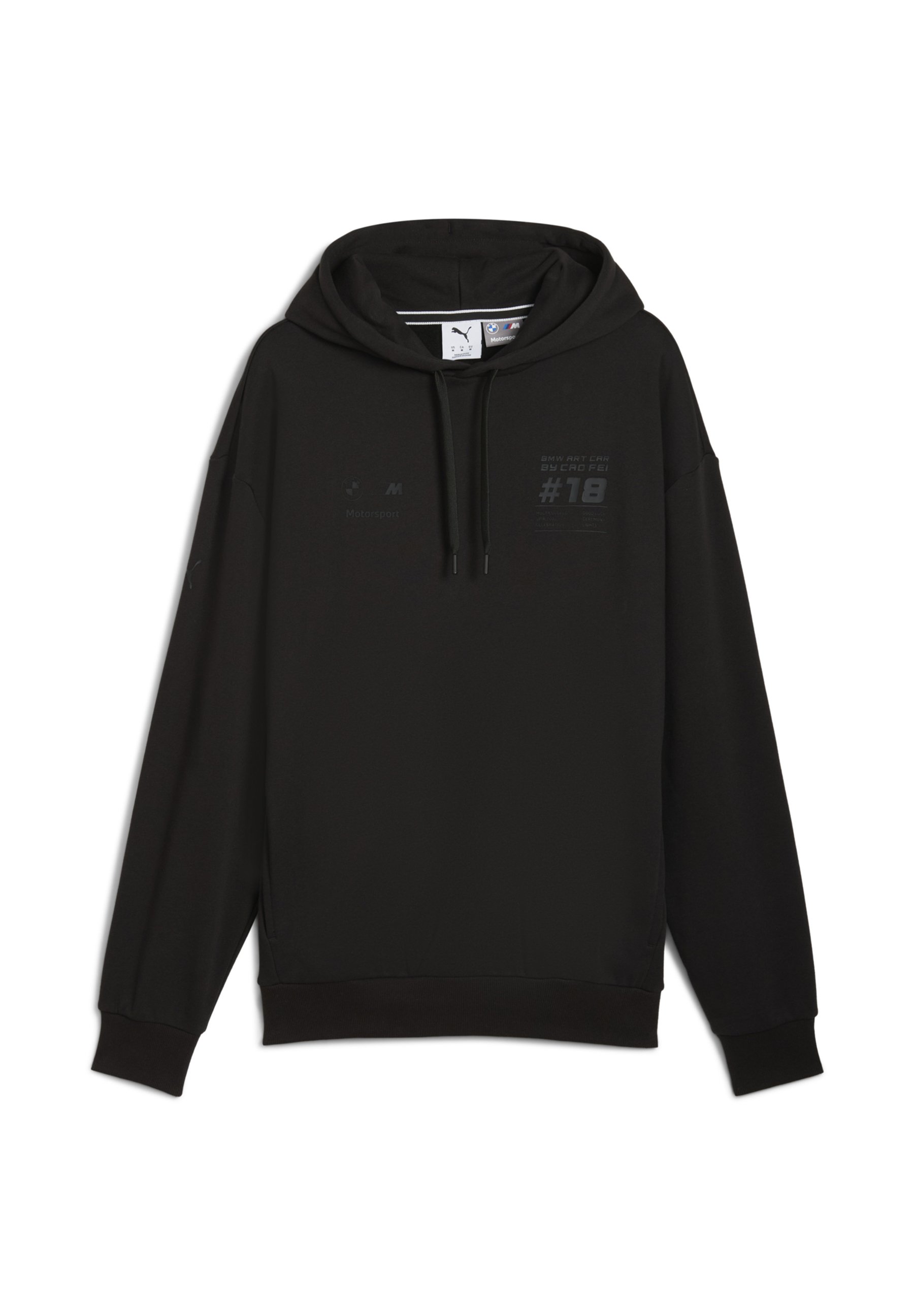 Puma BMW M MOTORSPORT CAO FEI RACER - Mikina s kapucí - black