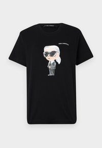 IKON AQUARELLE - T-shirt med print - black