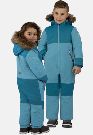 WINTEROVERALL WASSERDICHTER SKIOVERALL MIT KAPUZE KULAR - Schneeanzug - blau