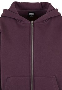 Urban Classics Felpa con zip - plumpurple