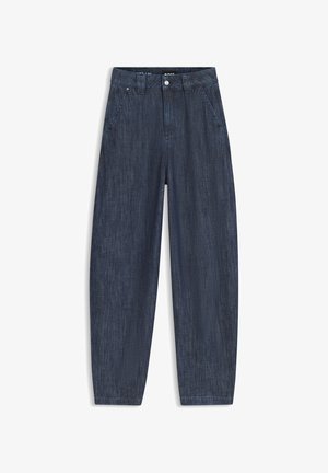 BOSS, SEASONAL BARREL - Wide leg - dark blue
